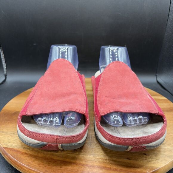 Merrell Women’s Size 11 Treviso II Banner Red Slip On Slides Sandals Shoes - Picture 2 of 8